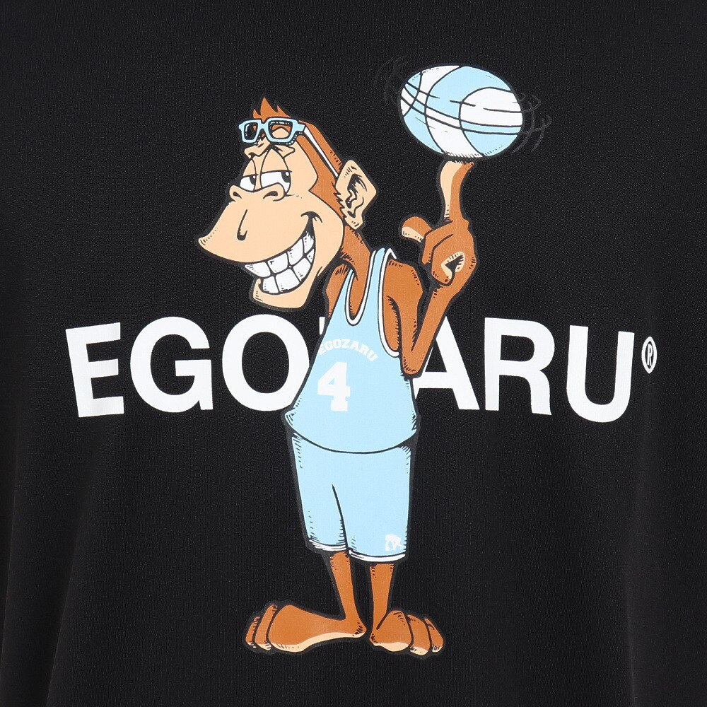 エゴザル（EGOZARU）（メンズ）バスケットボールウェア マイキー Tシャツ EZST-S2327-012