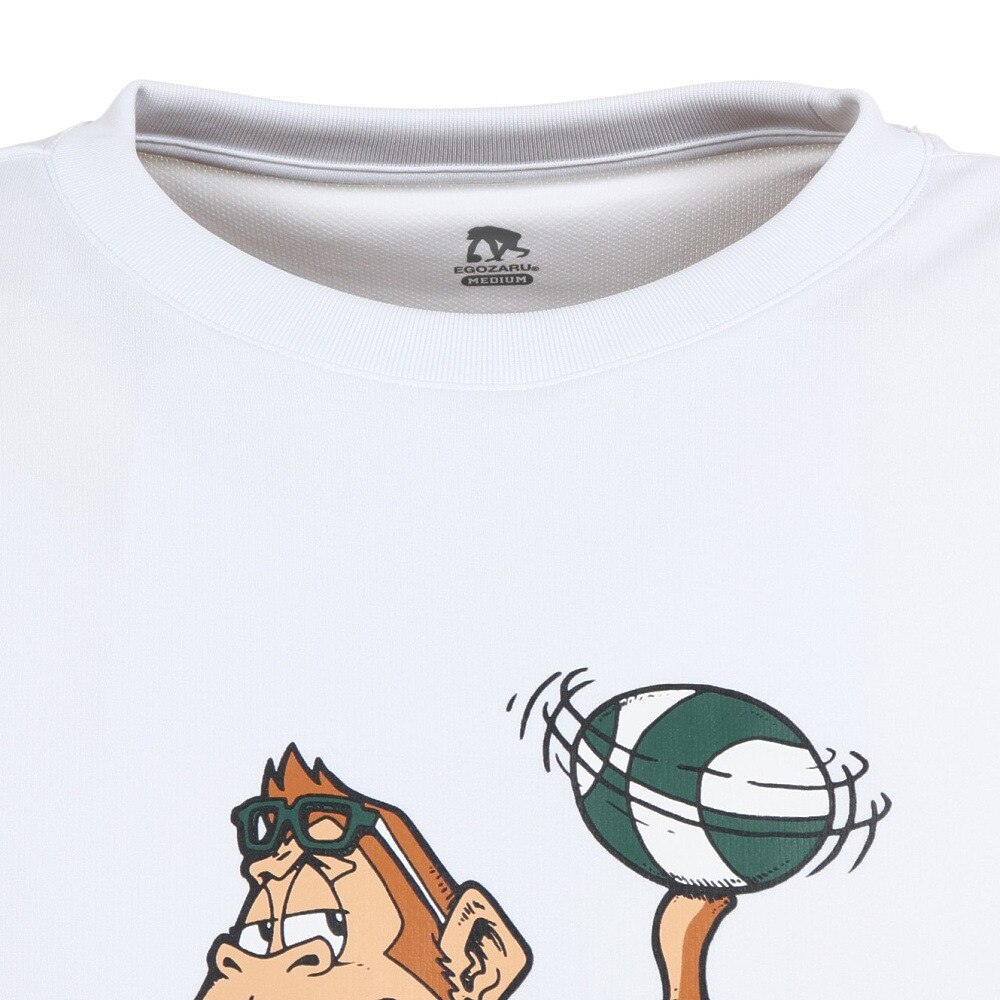 エゴザル（EGOZARU）（メンズ）バスケットボールウェア マイキー Tシャツ EZST-S2327-025