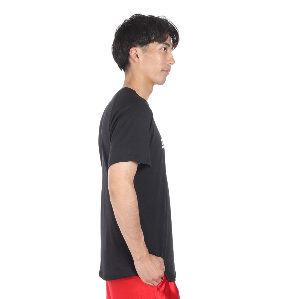 エックスティーエス（XTS）（メンズ）バスケットボールウェア 冷感 グラフィックTシャツ 751TS3ES0021 BLK 速乾
