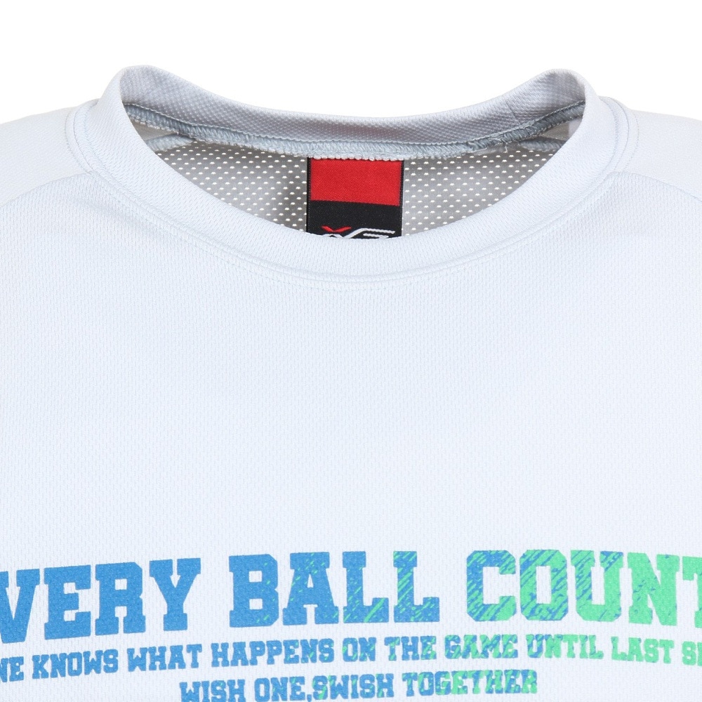 エックスティーエス（XTS）（メンズ）バスケットボールウェア 冷感 グラフィックTシャツ 751TS3ES0021 IGRY 速乾
