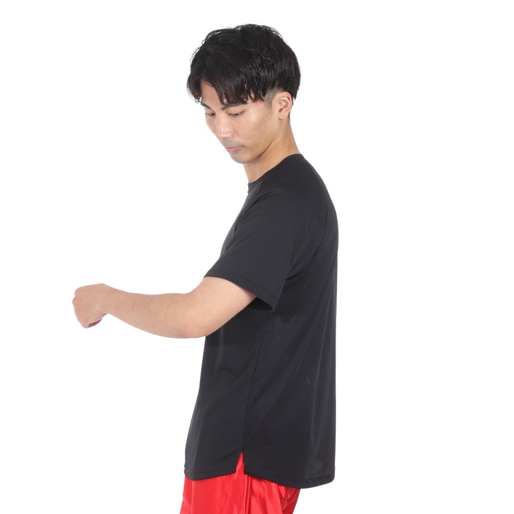 エックスティーエス（XTS）（メンズ）バスケットボールウェア 冷感 グラフィックTシャツ 751TS3ES0022 BLK 速乾