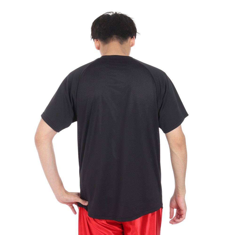 エックスティーエス（XTS）（メンズ）バスケットボールウェア 冷感 グラフィックTシャツ 751TS3ES0022 BLK 速乾