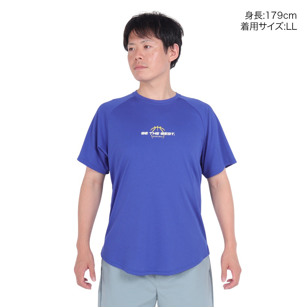 エックスティーエス（XTS）（メンズ）バスケットボールウェア 冷感 グラフィックTシャツ 751TS3ES0022 RBLU 速乾