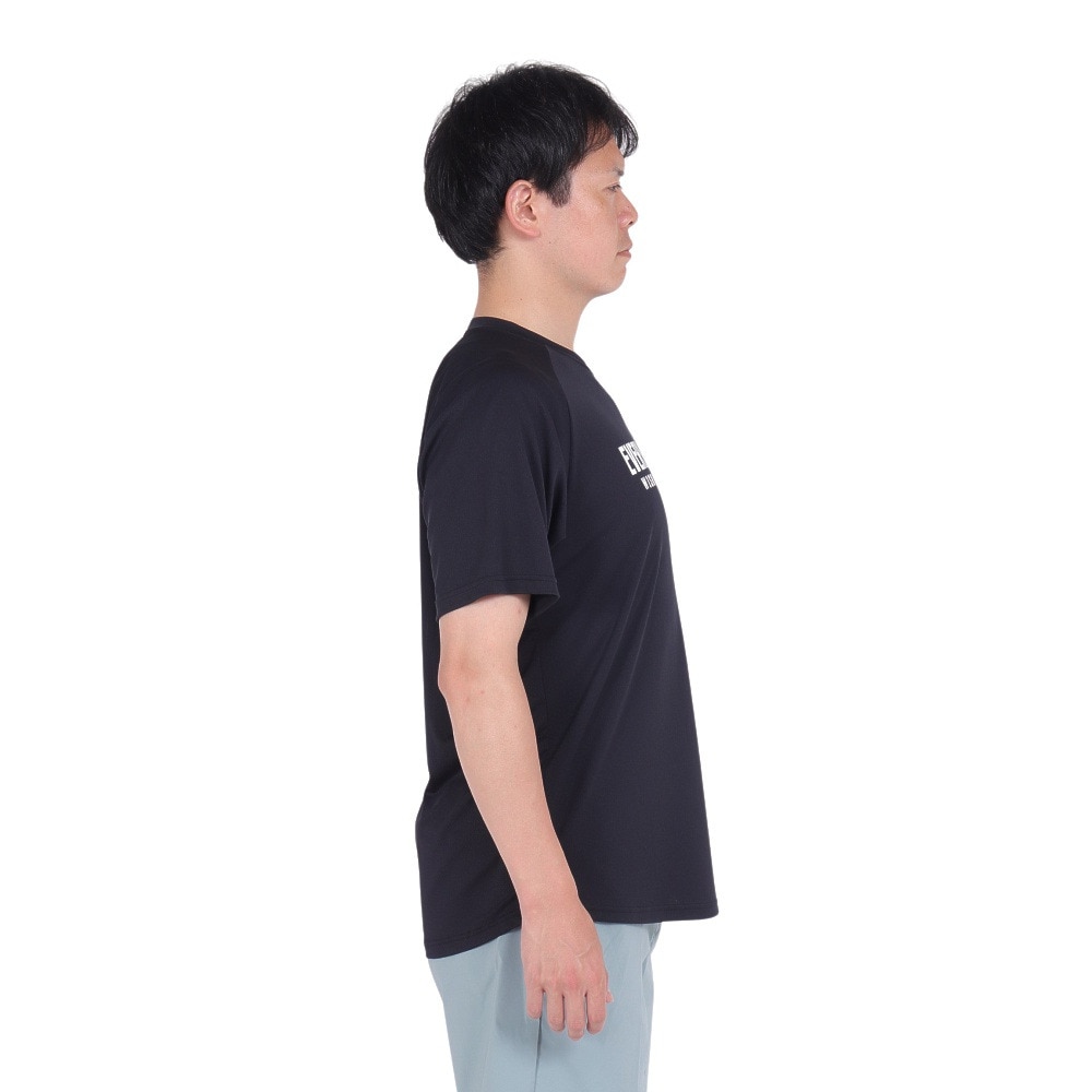 エックスティーエス（XTS）（メンズ）バスケットボールウェア 冷感 グラフィックTシャツ 751TS3ES0023 BLK 速乾