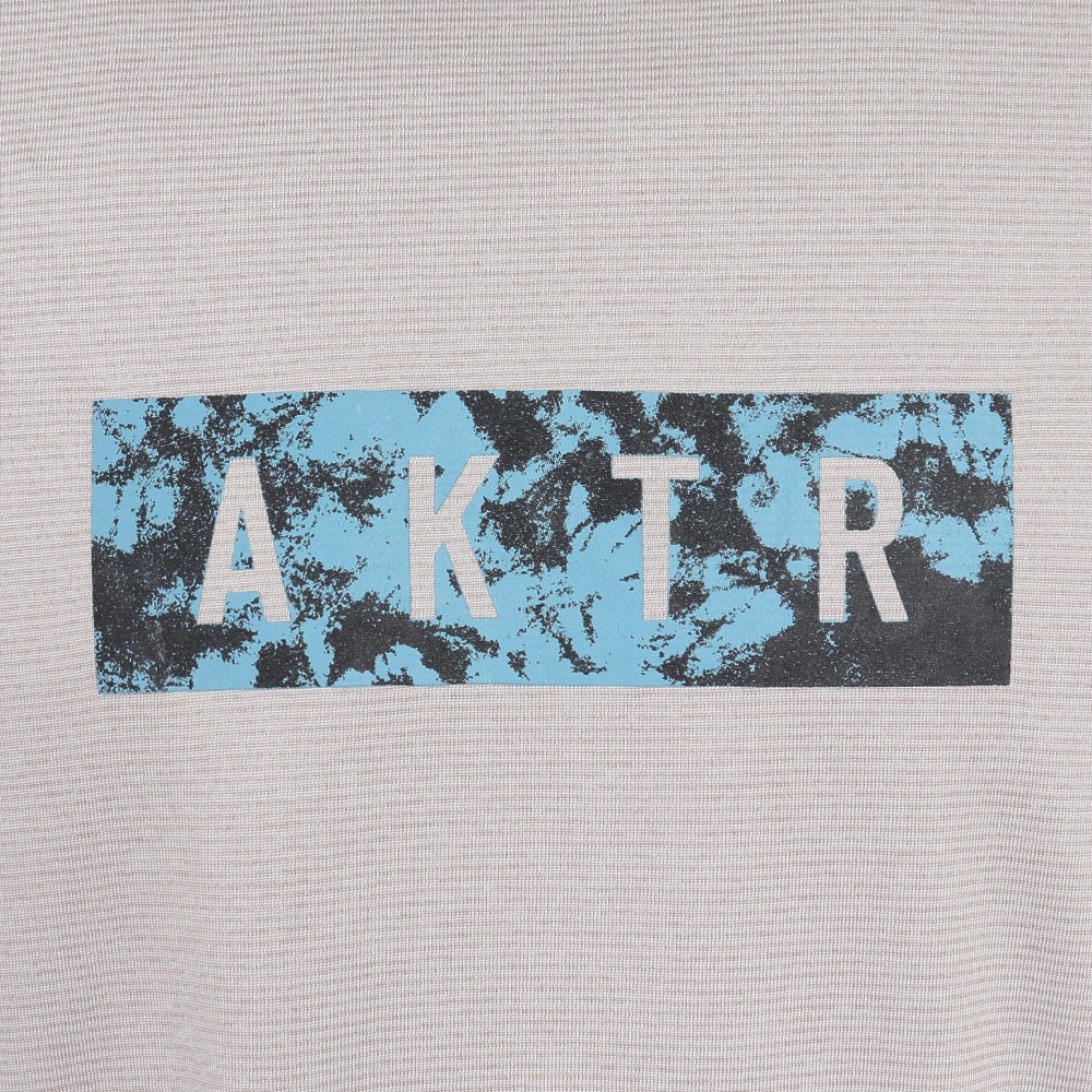 アクター（AKTR）（メンズ）バスケットボールウェア タイダイ ロゴ半袖Tシャツ 121-017005 GY