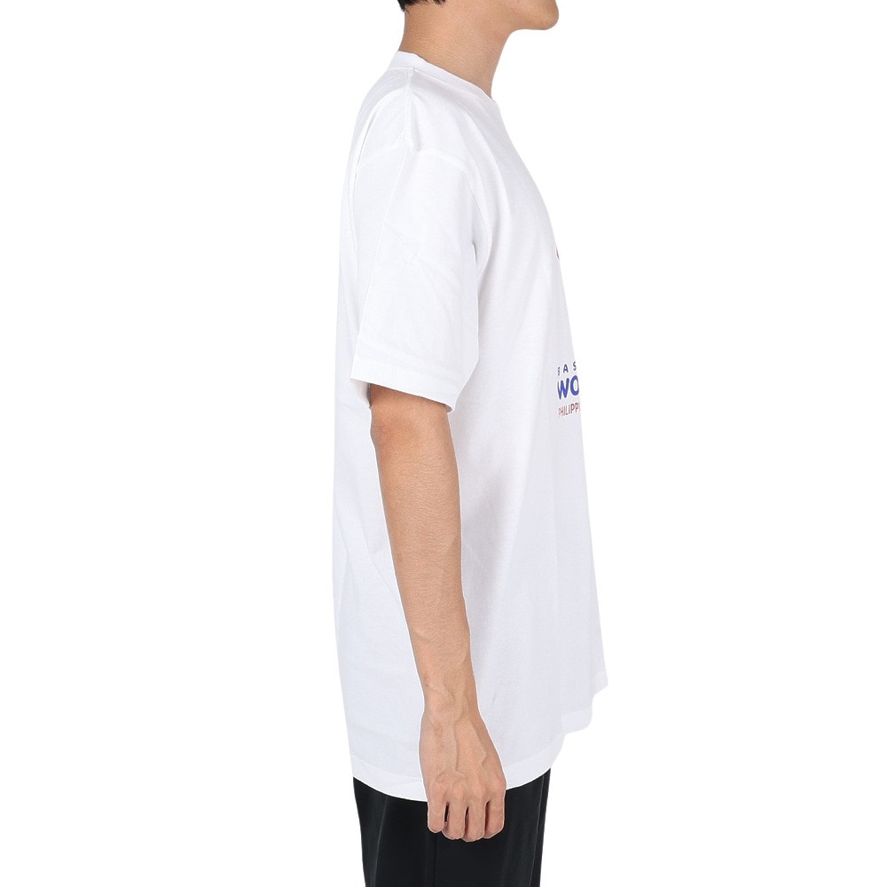 FIBAバスケットボールワールドカップ2023（FIBA BASKETBALL WORLD CUP 2023）（メンズ、レディース）ロゴTシャツ 5323