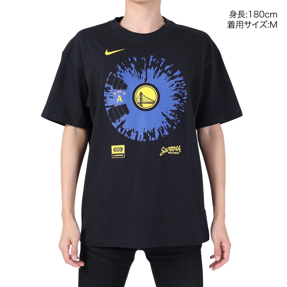 ナイキ（NIKE）（メンズ）バスケットボールウェア ゴールデンステート ウォリアーズ マックス 90 半袖Tシャツ FJ0373-010