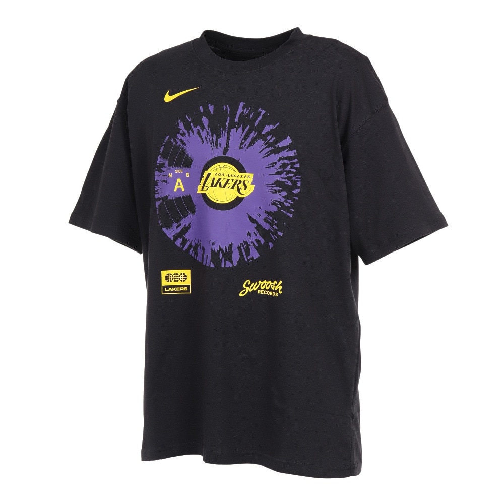 ナイキ（NIKE）（メンズ）バスケットボールウェア ロサンゼルス レイカーズ マックス 90 半袖Tシャツ FJ0377-010