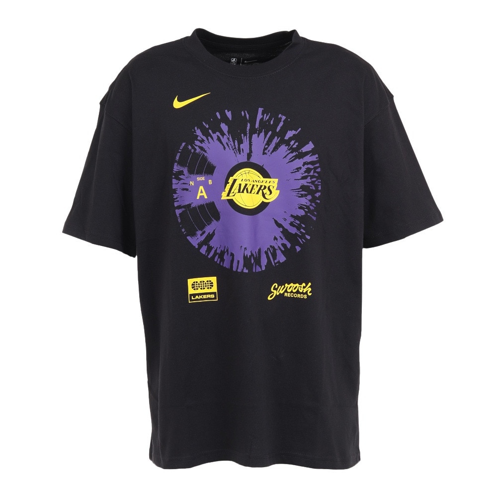 ナイキ（NIKE）（メンズ）バスケットボールウェア ロサンゼルス レイカーズ マックス 90 半袖Tシャツ FJ0377-010