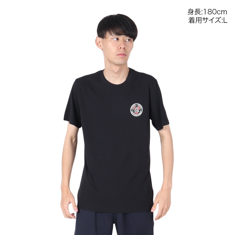 ナイキ（NIKE）（メンズ）バスケットボールウェア ドライフィット 半袖Tシャツ FJ2317-010 速乾
