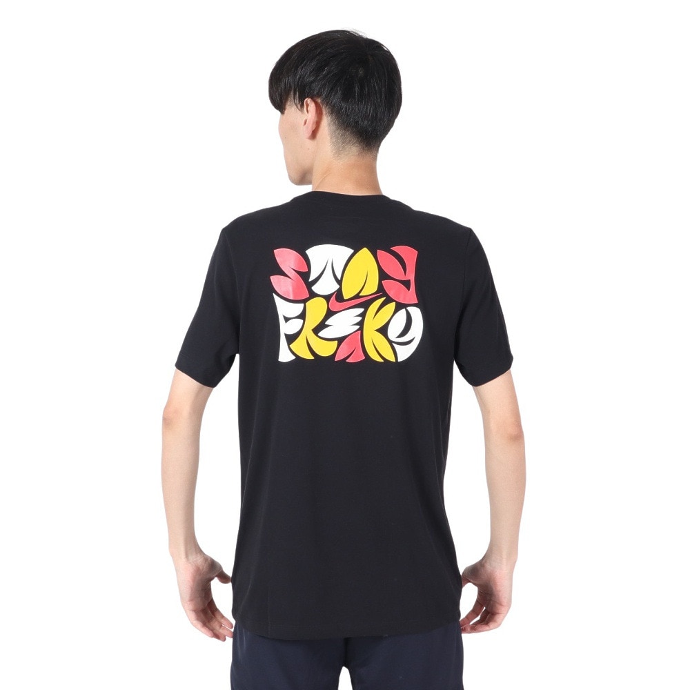 ナイキ（NIKE）（メンズ）バスケットボールウェア ドライフィット 半袖Tシャツ FJ2317-010 速乾