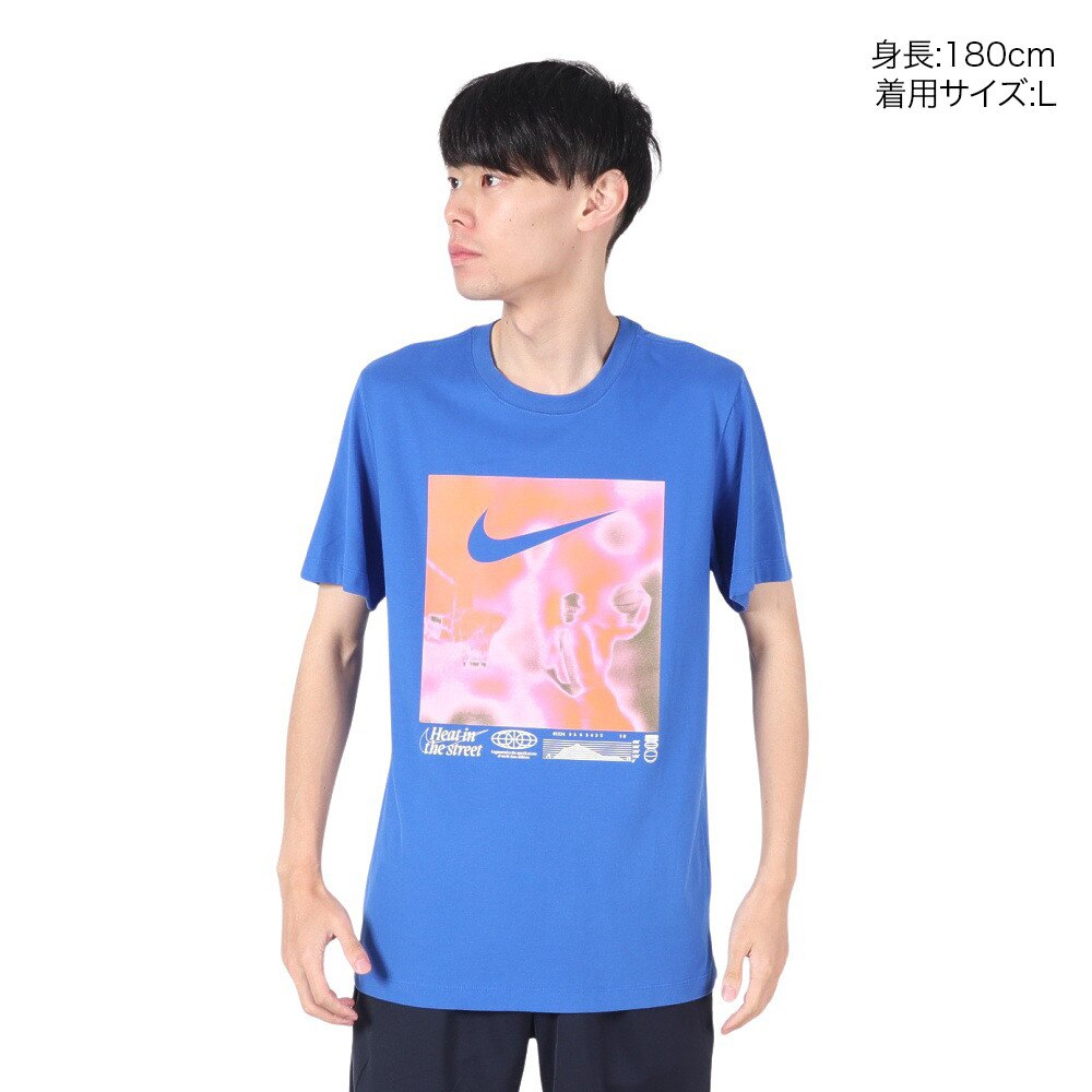 ナイキ（NIKE）（メンズ）バスケットボールウェア ドライフィット 半袖Tシャツ FJ2335-480