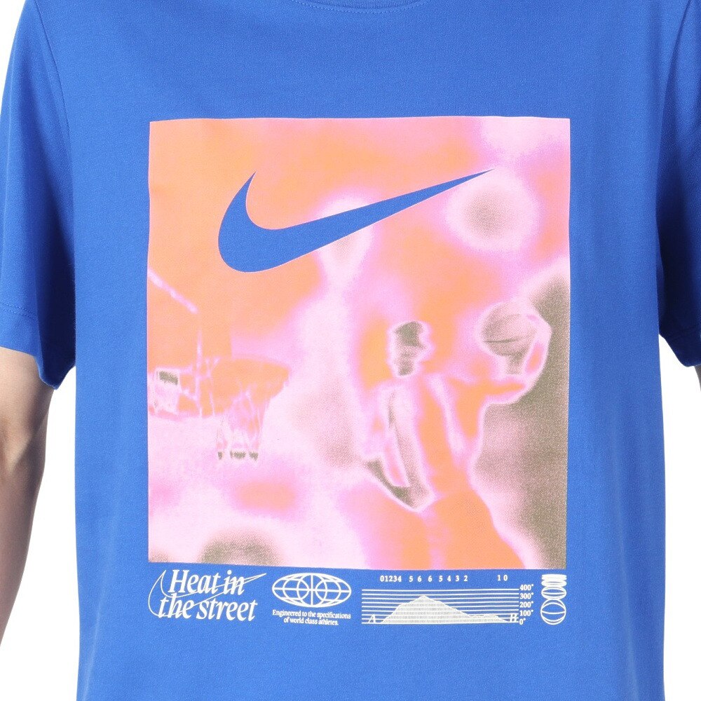 ナイキ（NIKE）（メンズ）バスケットボールウェア ドライフィット 半袖Tシャツ FJ2335-480
