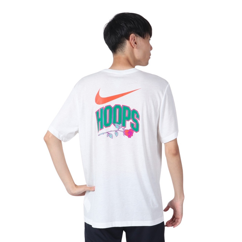 ナイキ（NIKE）（メンズ）バスケットボールウェア ドライフィット 半袖Tシャツ FJ2347-100 速乾