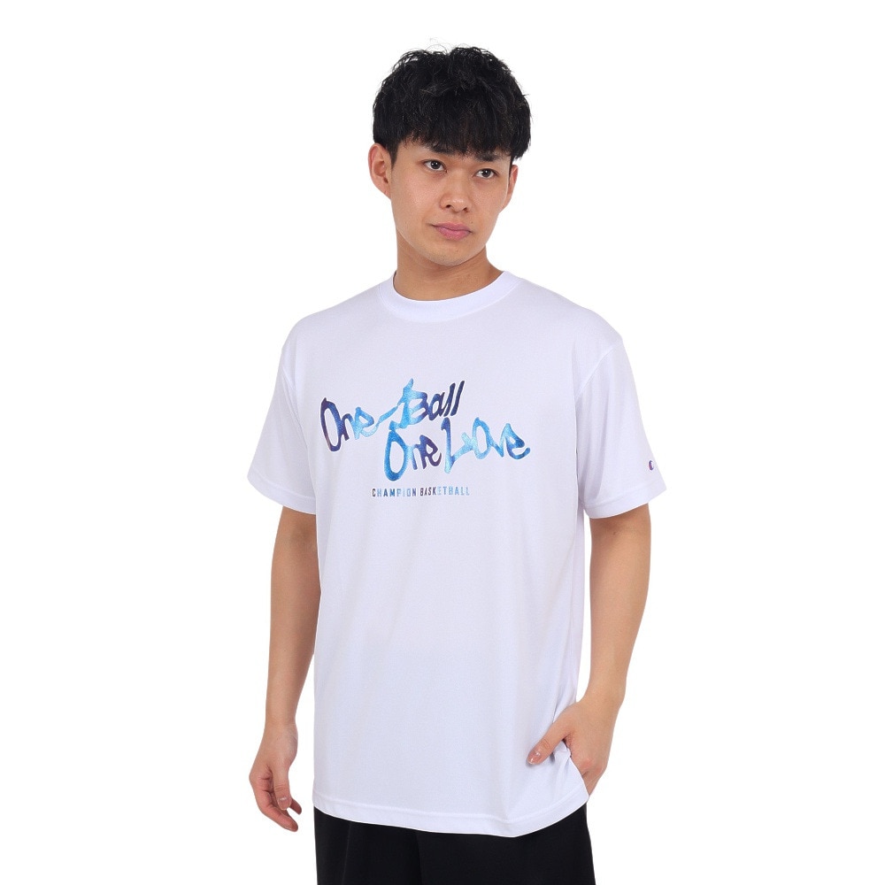 チャンピオン（CHAMPION）（メンズ）バスケットボールウェア 半袖Tシャツ C3-YB316 010
