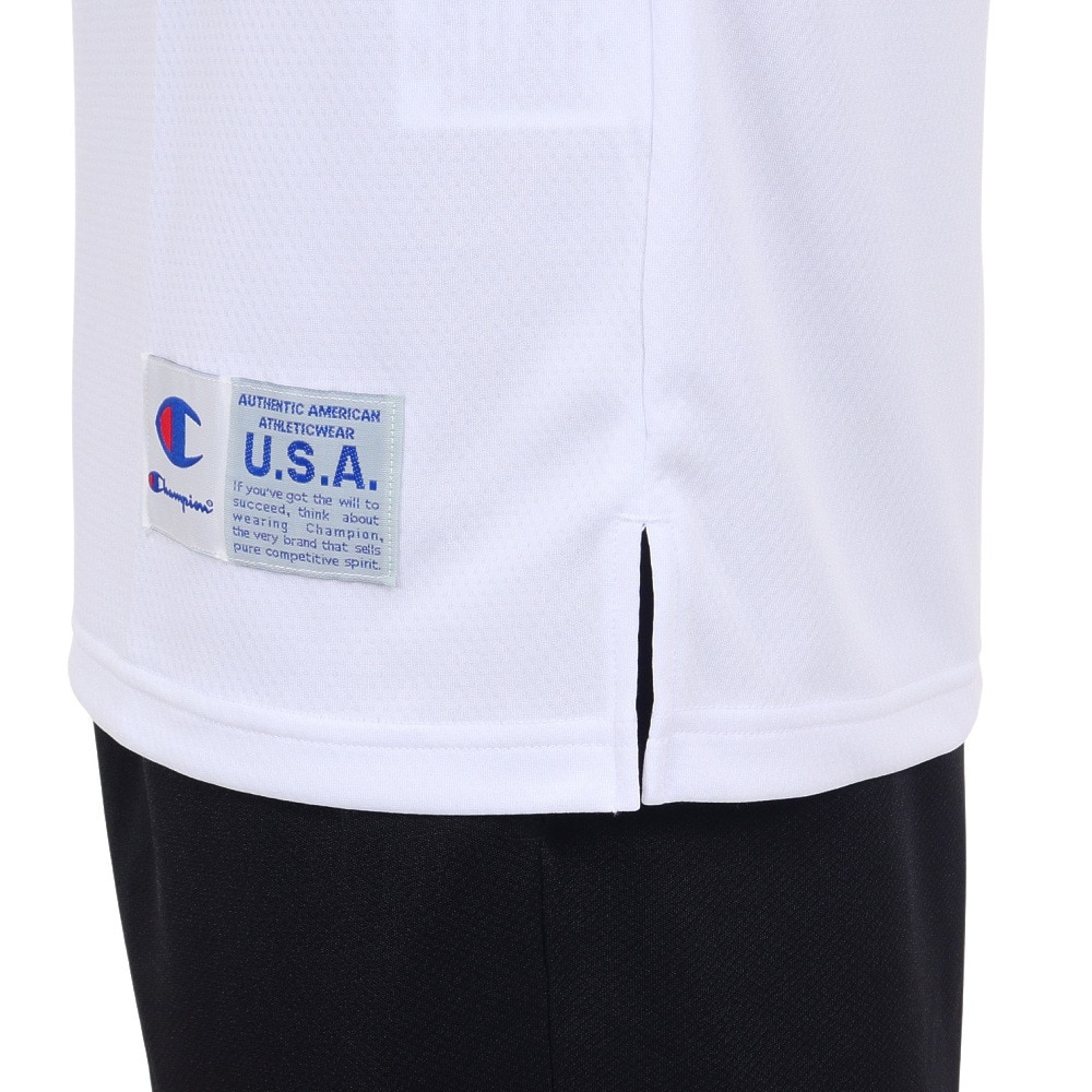 チャンピオン（CHAMPION）（メンズ）バスケットボールウェア 半袖Tシャツ C3-YB356 010