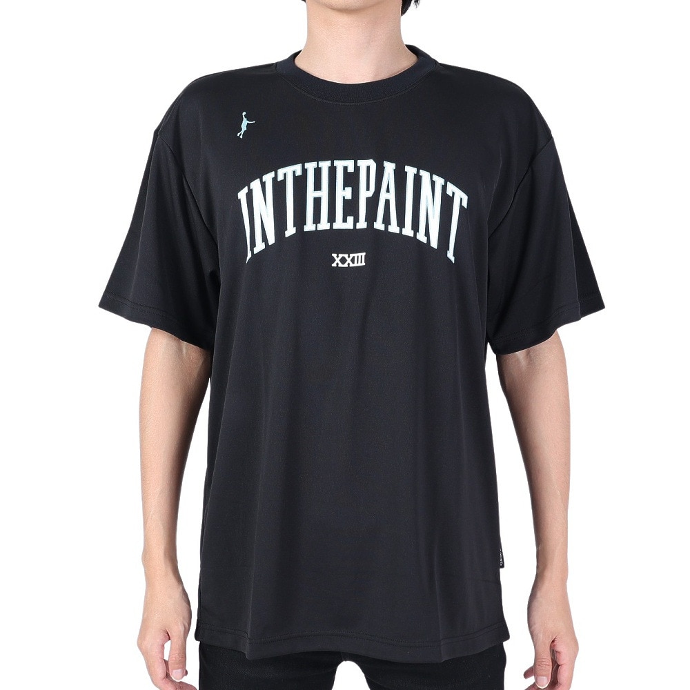 インザペイント（IN THE PAINT）（メンズ、レディース）バスケットボールウェア Tシャツ ITP23402BLK