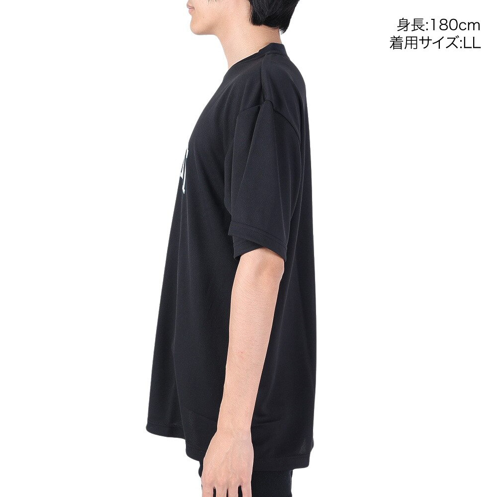 インザペイント（IN THE PAINT）（メンズ、レディース）バスケットボールウェア Tシャツ ITP23402BLK