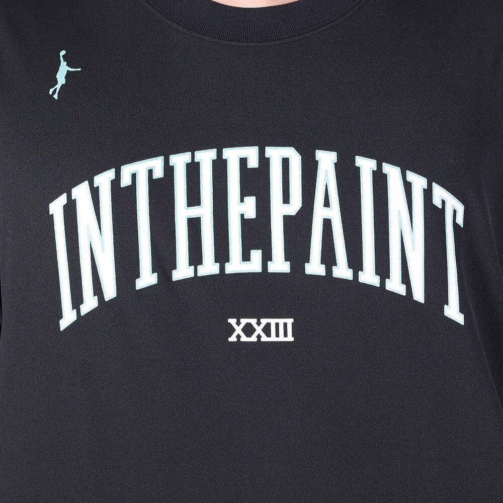 インザペイント（IN THE PAINT）（メンズ、レディース）バスケットボールウェア Tシャツ ITP23402BLK