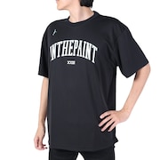 インザペイント（IN THE PAINT）（メンズ、レディース）バスケットボールウェア Tシャツ ITP23402BLK