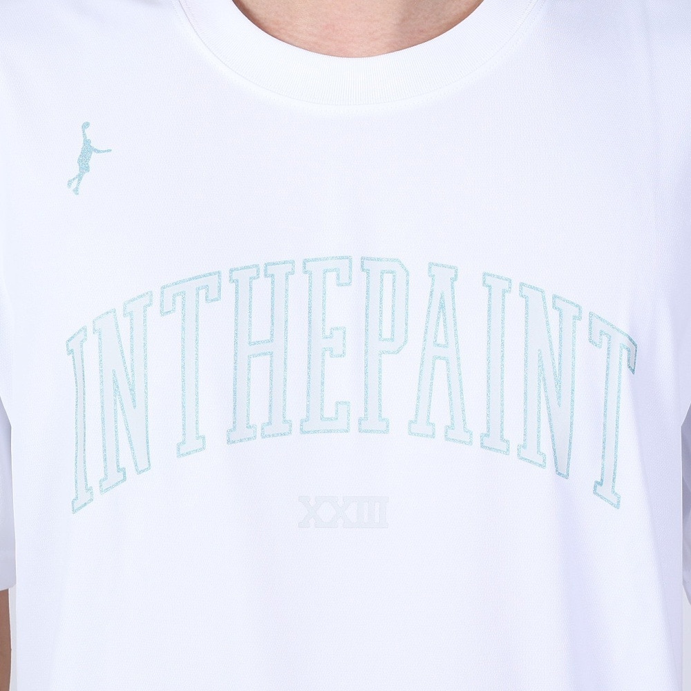 インザペイント（IN THE PAINT）（メンズ、レディース）バスケットボールウェア Tシャツ ITP23402WHT
