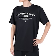 インザペイント（IN THE PAINT）（メンズ、レディース）バスケットボールウェア Tシャツ ITP23406BLK