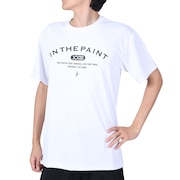 インザペイント（IN THE PAINT）（メンズ、レディース）バスケットボールウェア Tシャツ ITP23406WHT