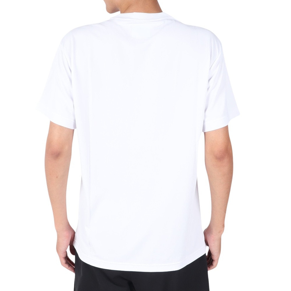 スポルディング（SPALDING）（メンズ）バスケットボールウェア Tシャツ ウォールペイント ロゴ SMT23114 速乾 UVカット