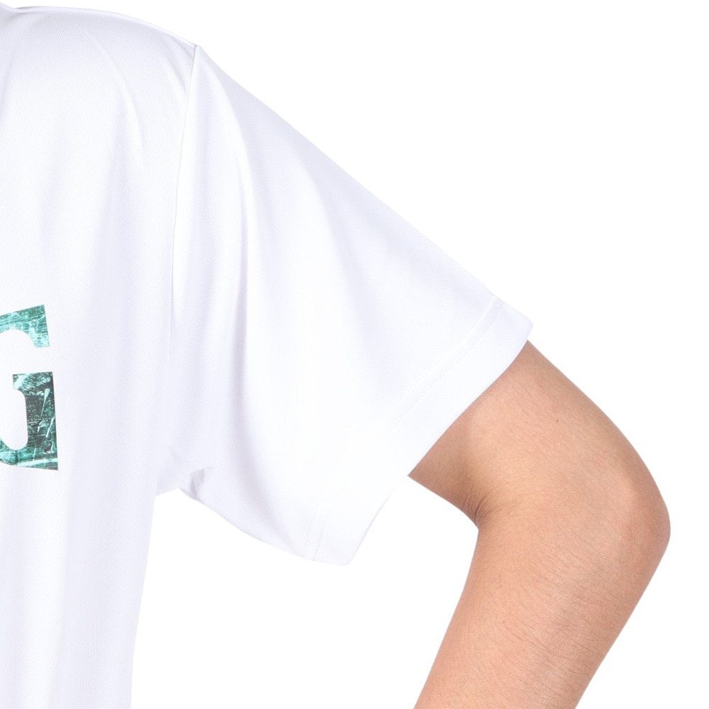 スポルディング（SPALDING）（メンズ）バスケットボールウェア Tシャツ ウォールペイント ロゴ SMT23114 速乾 UVカット