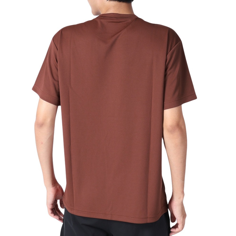 スポルディング（SPALDING）（メンズ、レディース）バスケットボールウェア 半袖Tシャツ ウォールペイントロゴ SMT23114FIG 速乾 UVカット