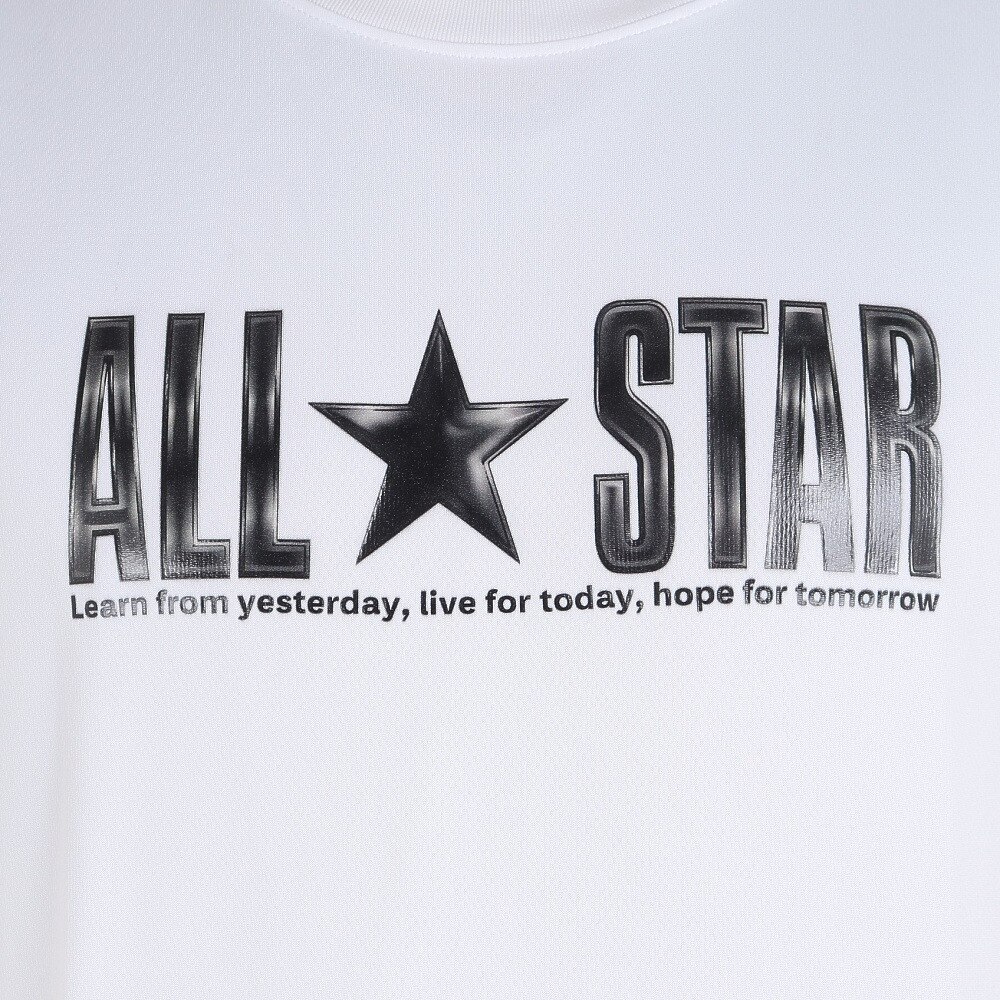 コンバース（CONVERSE）（メンズ）バスケットボールウェア ロゴプリント Tシャツ CB232358-1100 速乾