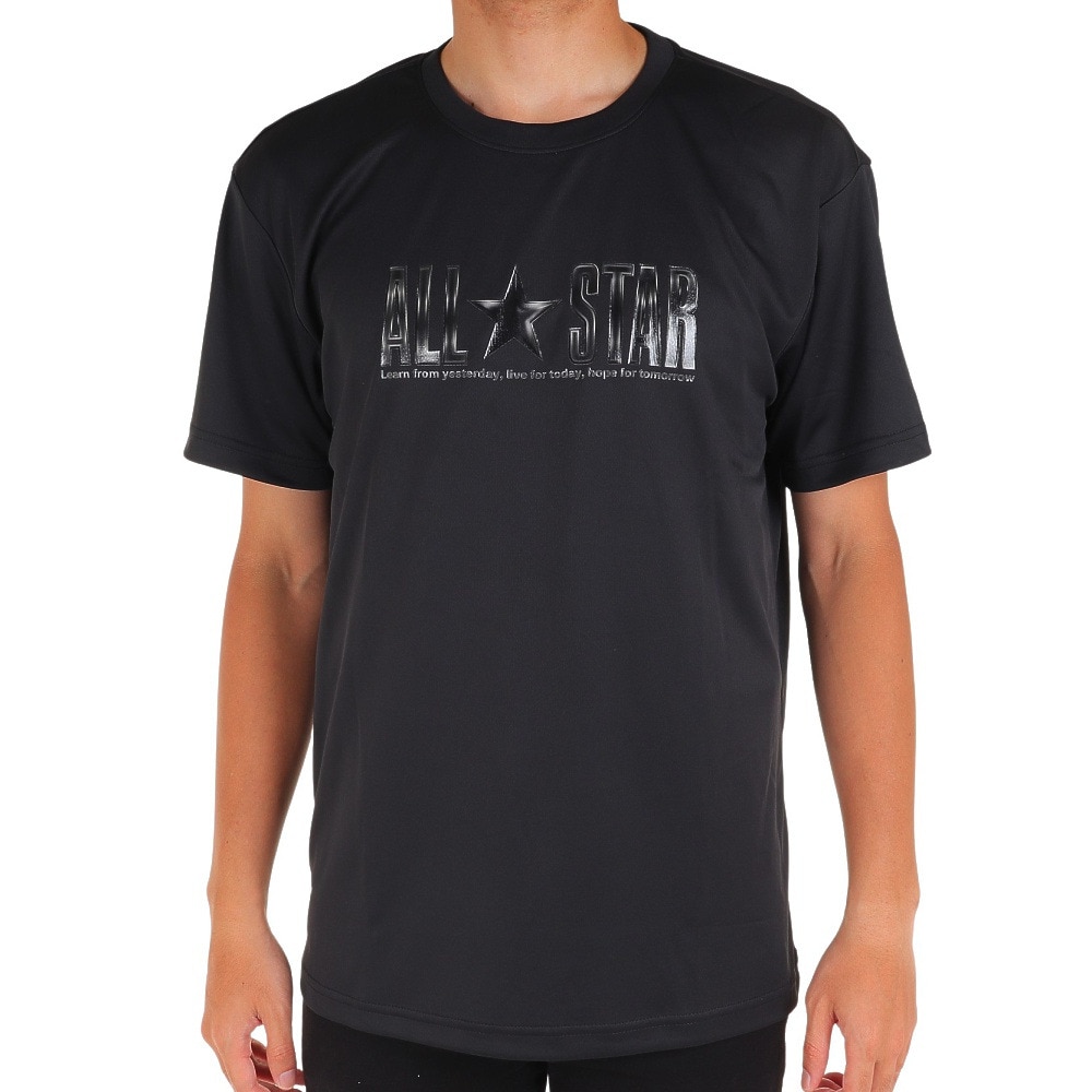 コンバース（CONVERSE）（メンズ）バスケットボールウェア ロゴプリント Tシャツ CB232358-1919 速乾