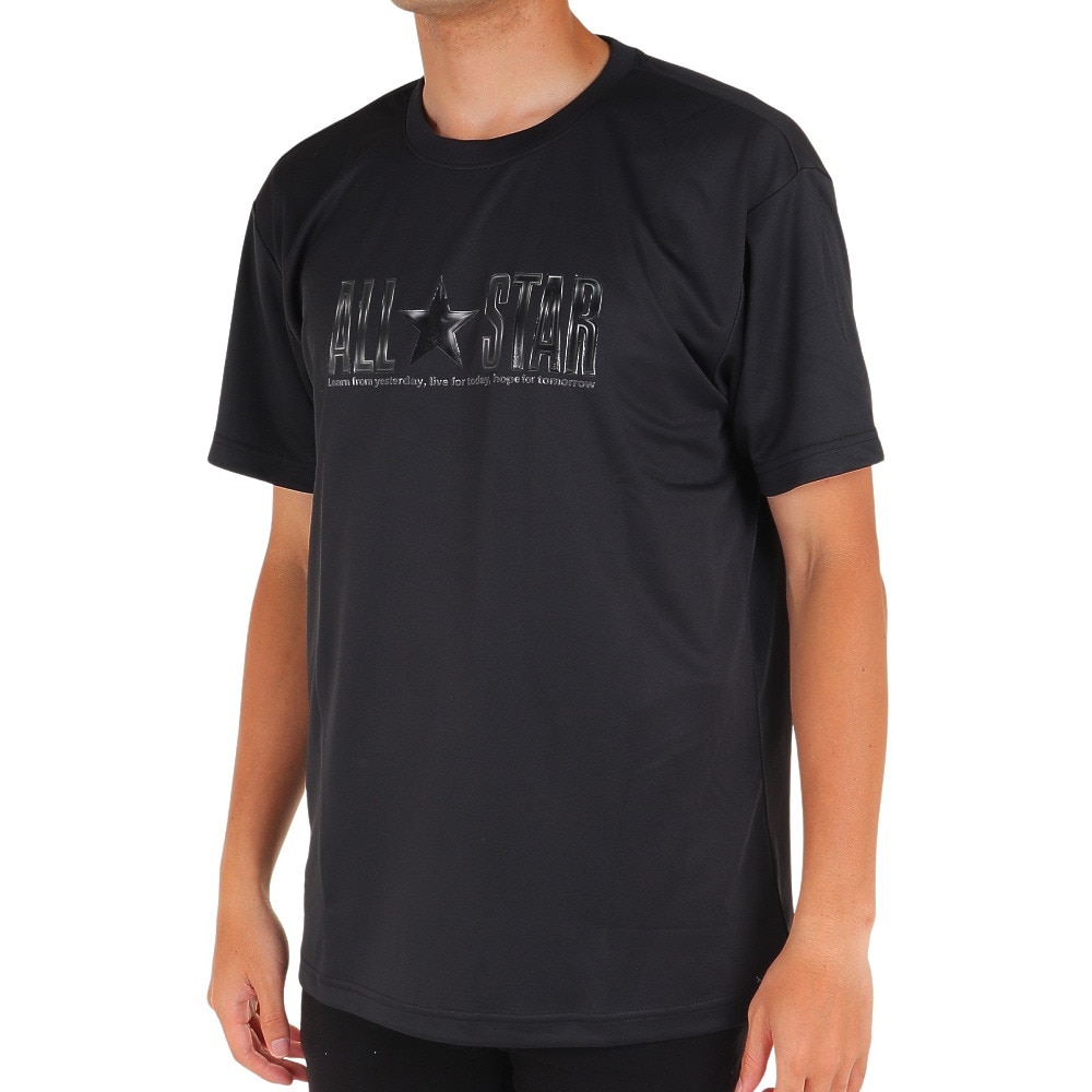コンバース（CONVERSE）（メンズ）バスケットボールウェア ロゴプリント Tシャツ CB232358-1919 速乾