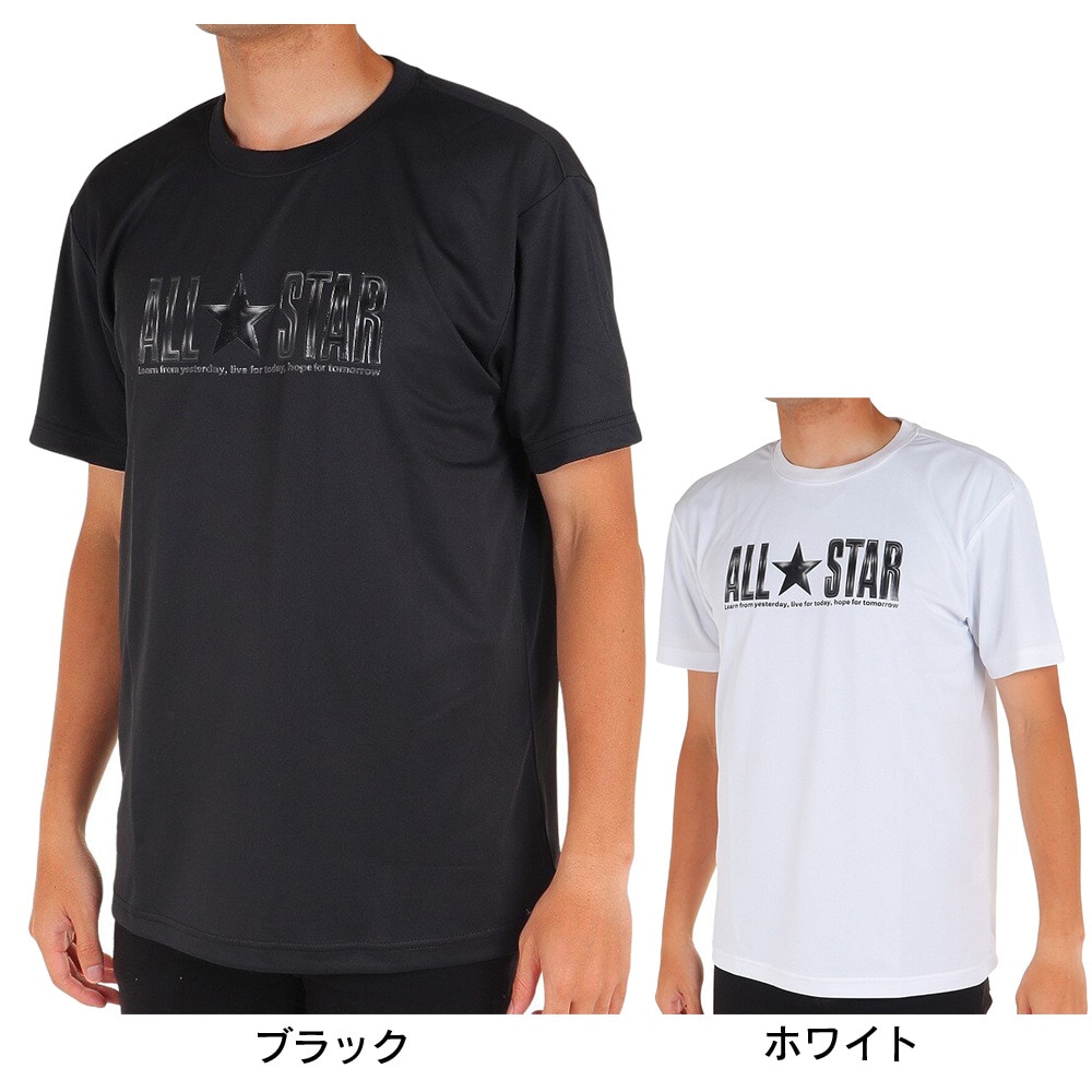 コンバース（CONVERSE）（メンズ）バスケットボールウェア ロゴプリント Tシャツ CB232358-1100 速乾