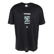 コンバース（CONVERSE）（メンズ）バスケットボールウェア プリントTシャツ CB232363-1924 速乾