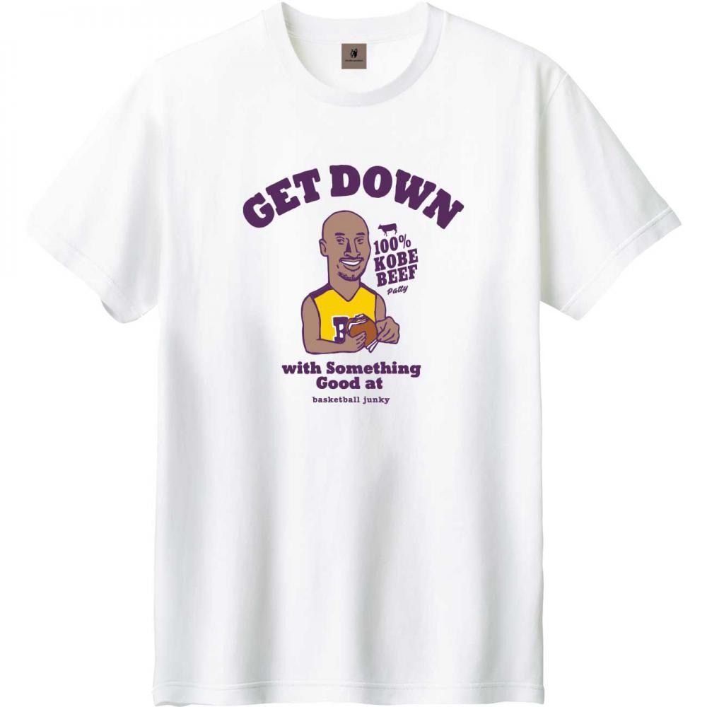 ジャンキー（メンズ、レディース）バスケットボールウェア GET DOWN 半袖Tシャツ BSK23E70-1