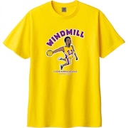 ジャンキー（メンズ、レディース）バスケットボールウェア windmill 半袖Tシャツ BSK23E75-27