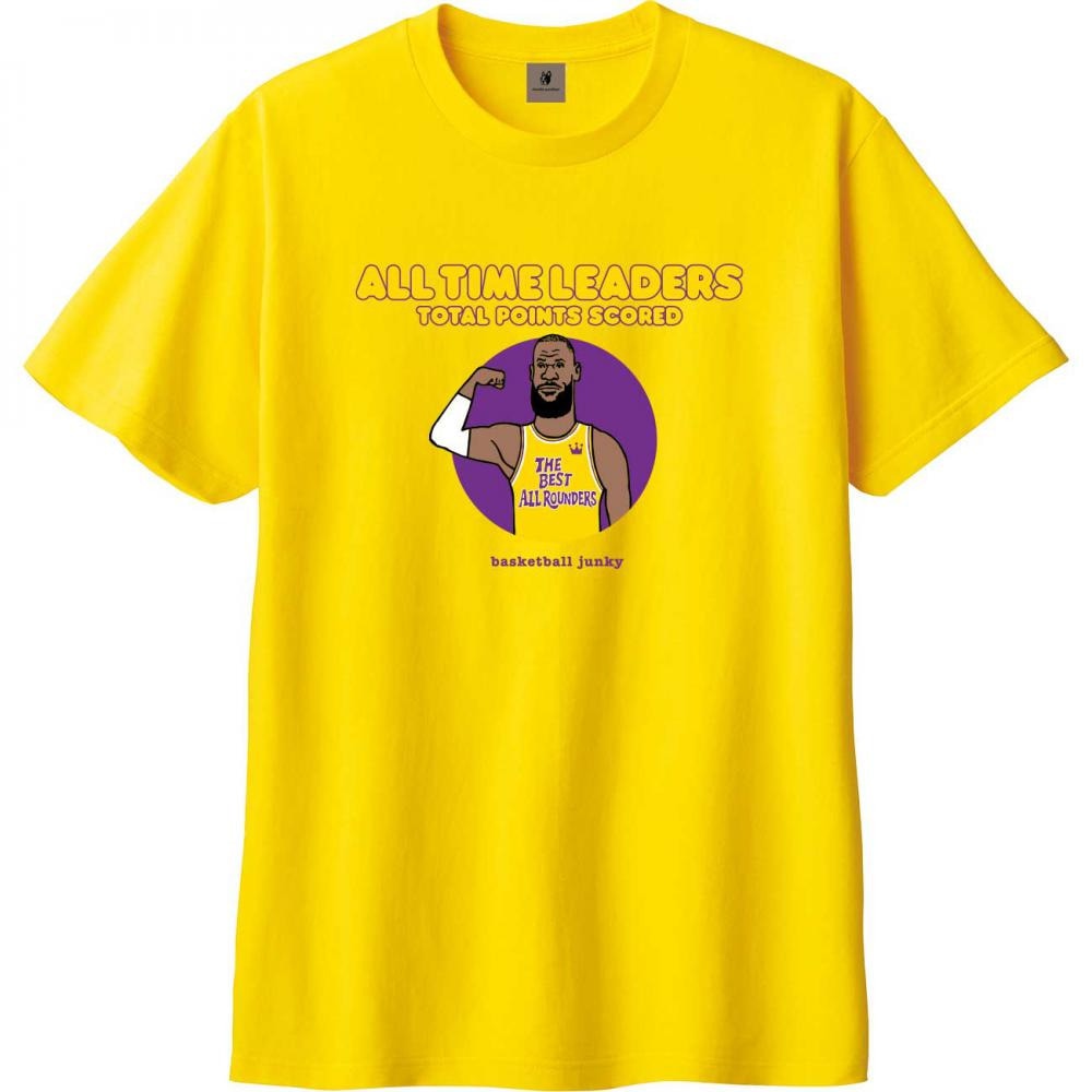 ジャンキー（メンズ、レディース）バスケットボールウェア ALL TIME LEADER 半袖Tシャツ BSK23E80-27