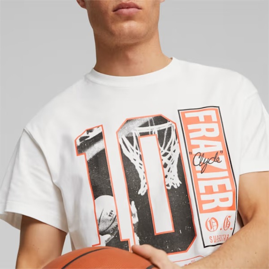プーマ（PUMA）（メンズ）バスケットボールウェア CLYDES クローゼット Tシャツ 62203601