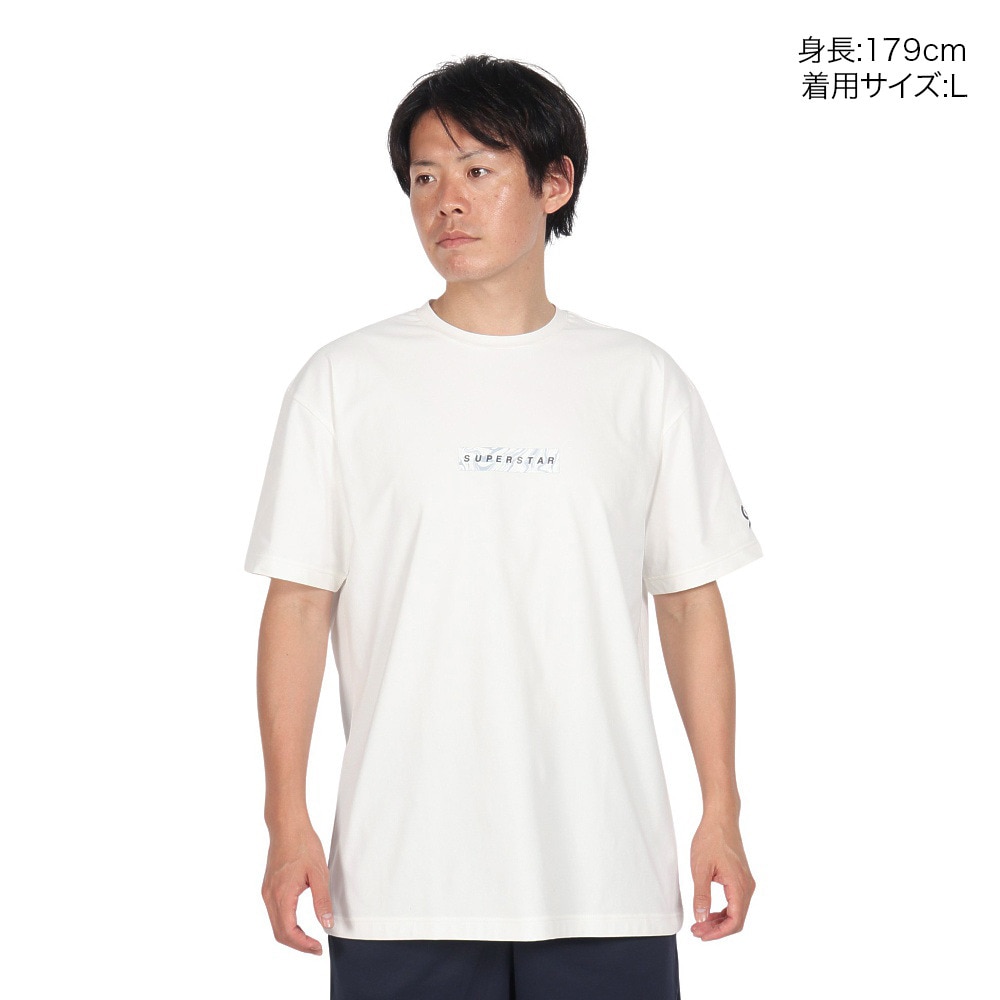 ミズノ（MIZUNO）（メンズ）バスケットボールウェア SUPERSTAR 半袖Tシャツ 32JAS32001