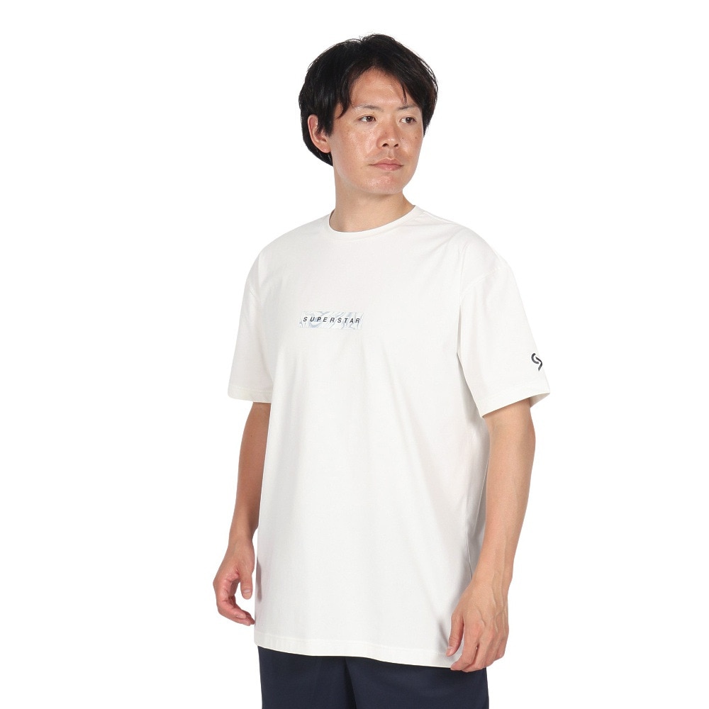 ミズノ（MIZUNO）（メンズ）バスケットボールウェア SUPERSTAR 半袖Tシャツ 32JAS32001