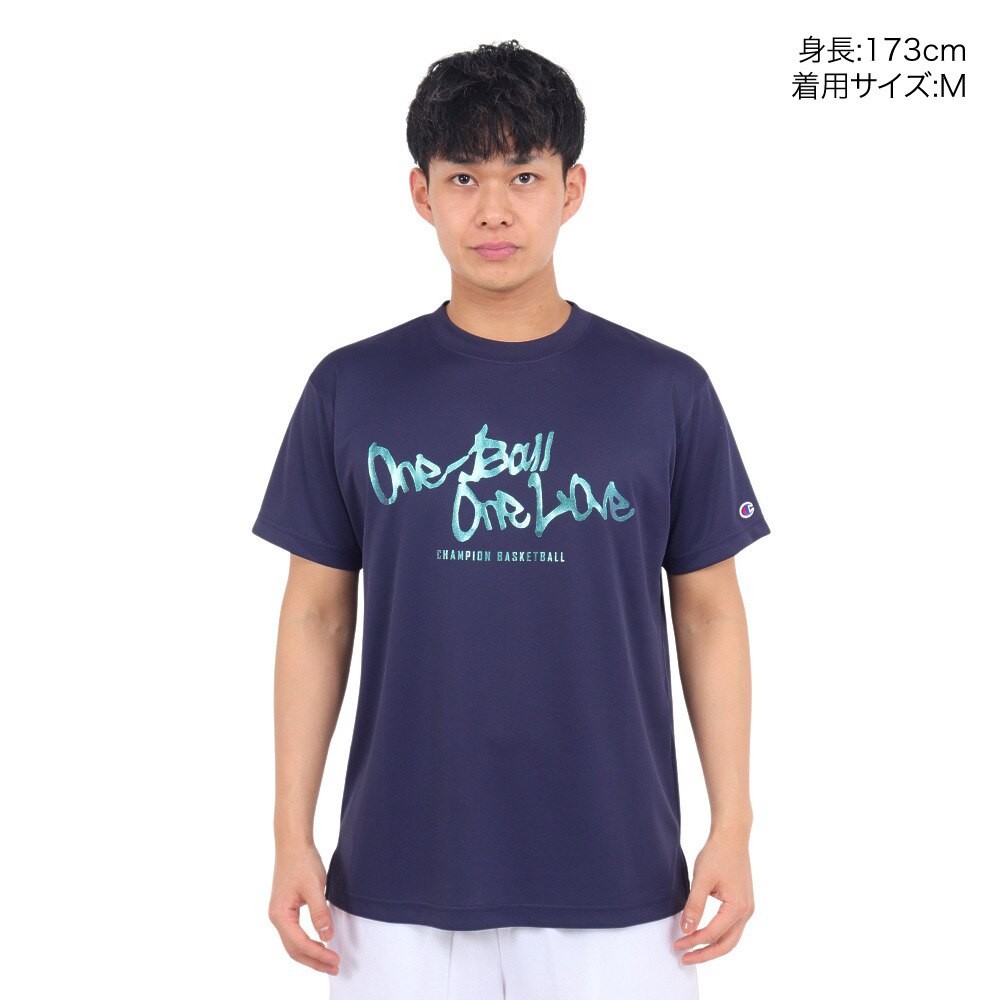 チャンピオン（CHAMPION）（メンズ）バスケットボールウェア 半袖Tシャツ C3-YB316 370