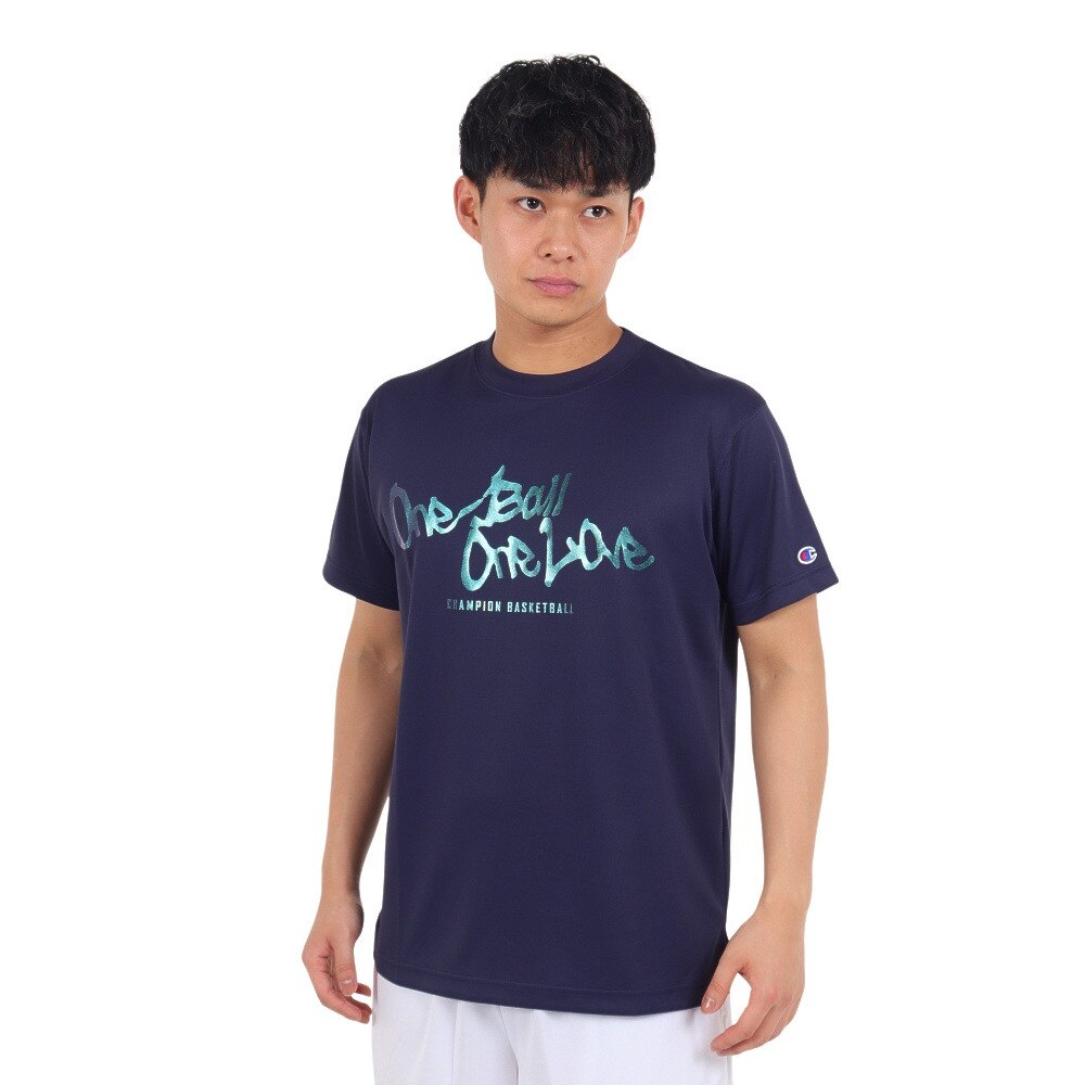 チャンピオン（CHAMPION）（メンズ）バスケットボールウェア 半袖Tシャツ C3-YB316 370