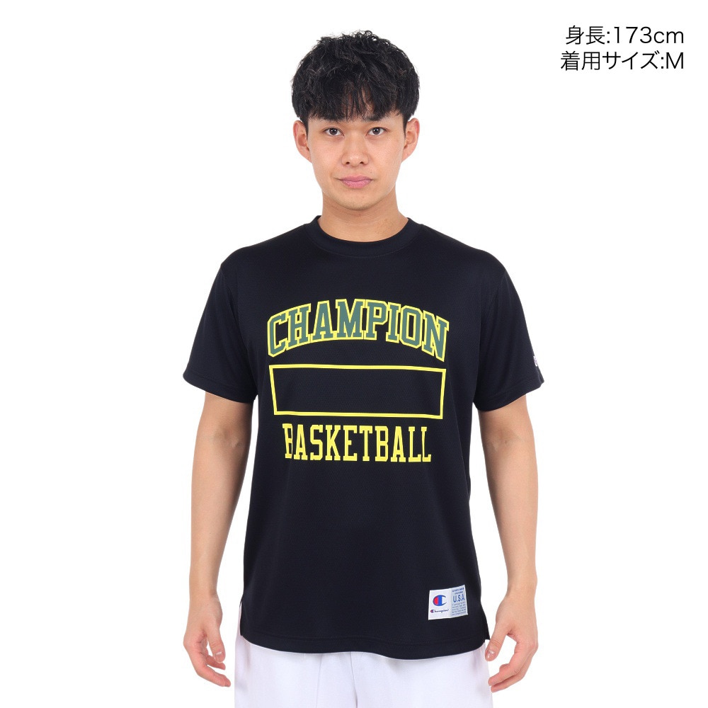 チャンピオン（CHAMPION）（メンズ）バスケットボールウェア 半袖Tシャツ C3-YB355 090