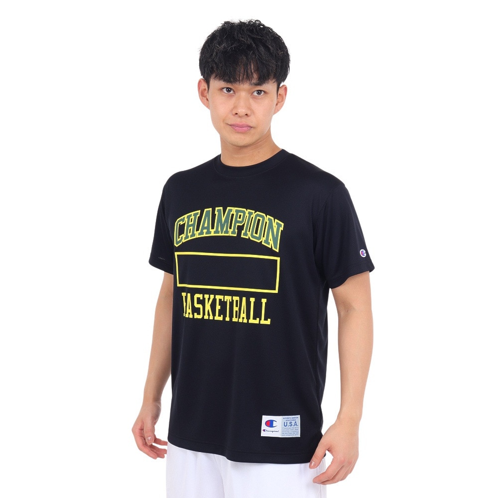 チャンピオン（CHAMPION）（メンズ）バスケットボールウェア 半袖Tシャツ C3-YB355 090