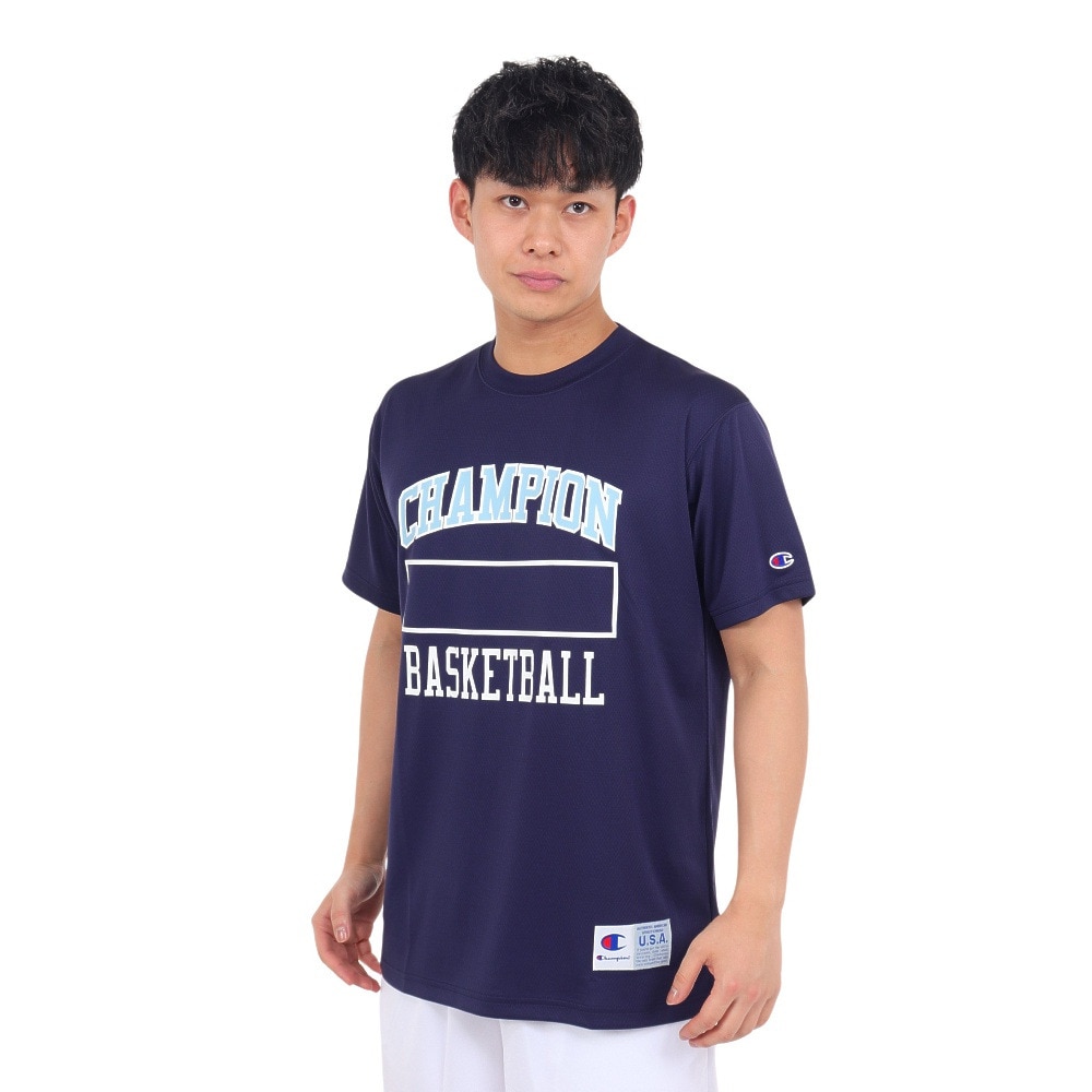 チャンピオン（CHAMPION）（メンズ）バスケットボールウェア 半袖Tシャツ C3-YB355 370