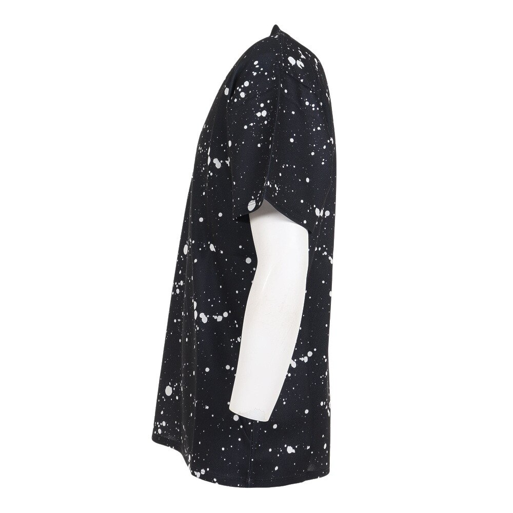 アクター（AKTR）（メンズ、レディース）バスケットボールウェア スプラッシュ AKTR ロゴ スポーツTシャツ 223-010005 BK 速乾