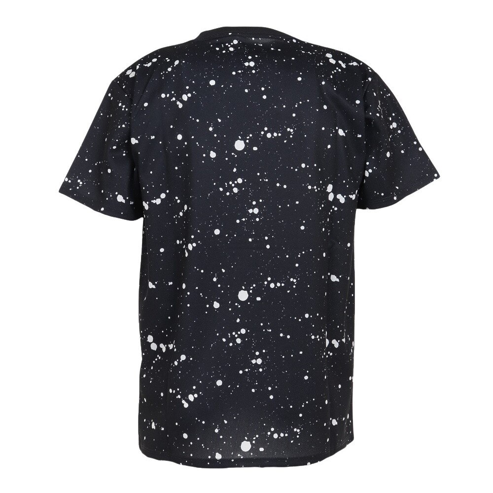 アクター（AKTR）（メンズ、レディース）バスケットボールウェア スプラッシュ AKTR ロゴ スポーツTシャツ 223-010005 BK 速乾