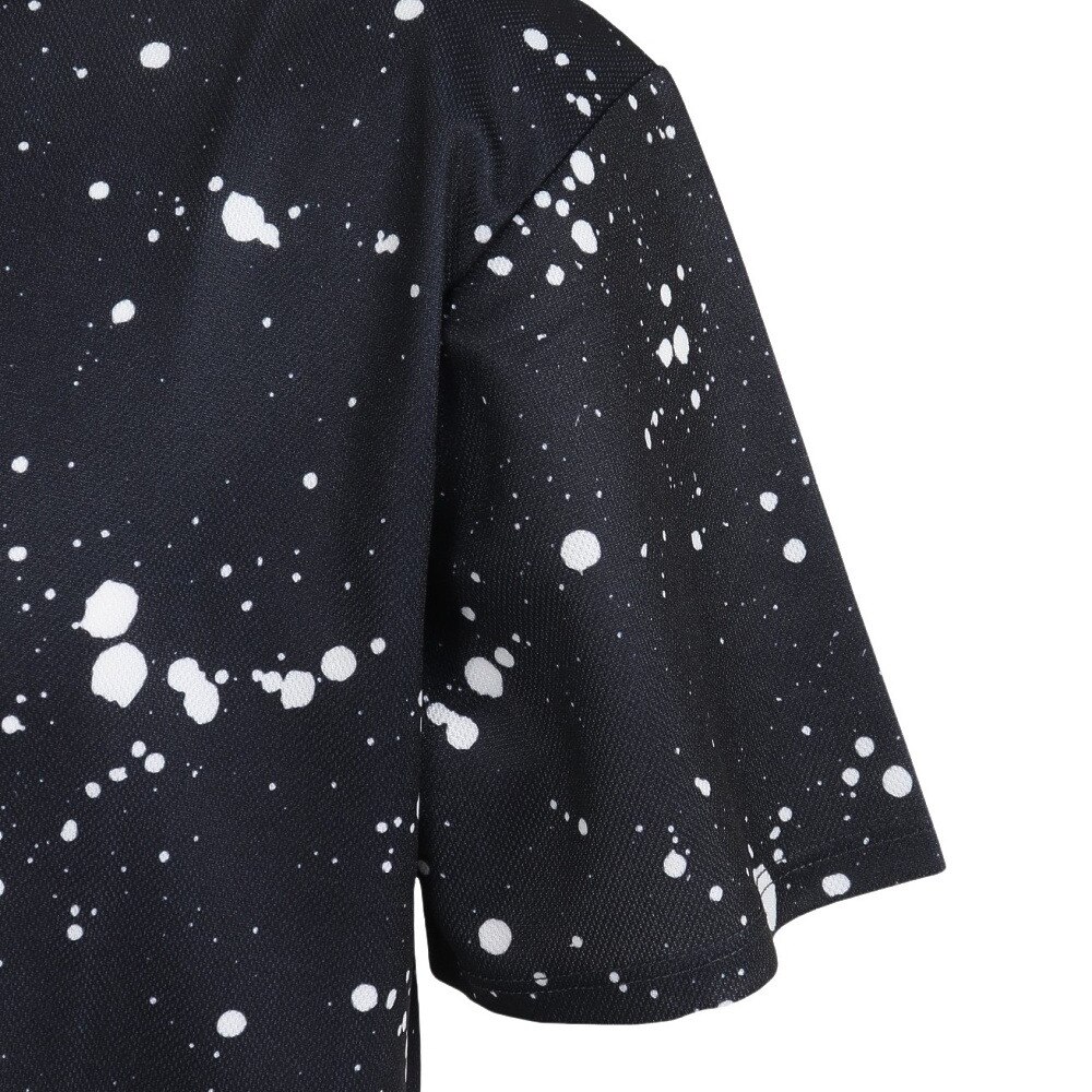 アクター（AKTR）（メンズ、レディース）バスケットボールウェア スプラッシュ AKTR ロゴ スポーツTシャツ 223-010005 BK 速乾