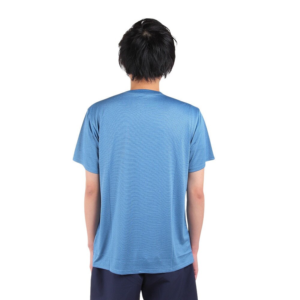 アクター（AKTR）（メンズ）バスケットボールウェア CLASSIC LOGO SPORTS 半袖Tシャツ 223-032005 BL 速乾